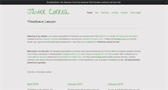 Desktop Screenshot of correaguimera.com
